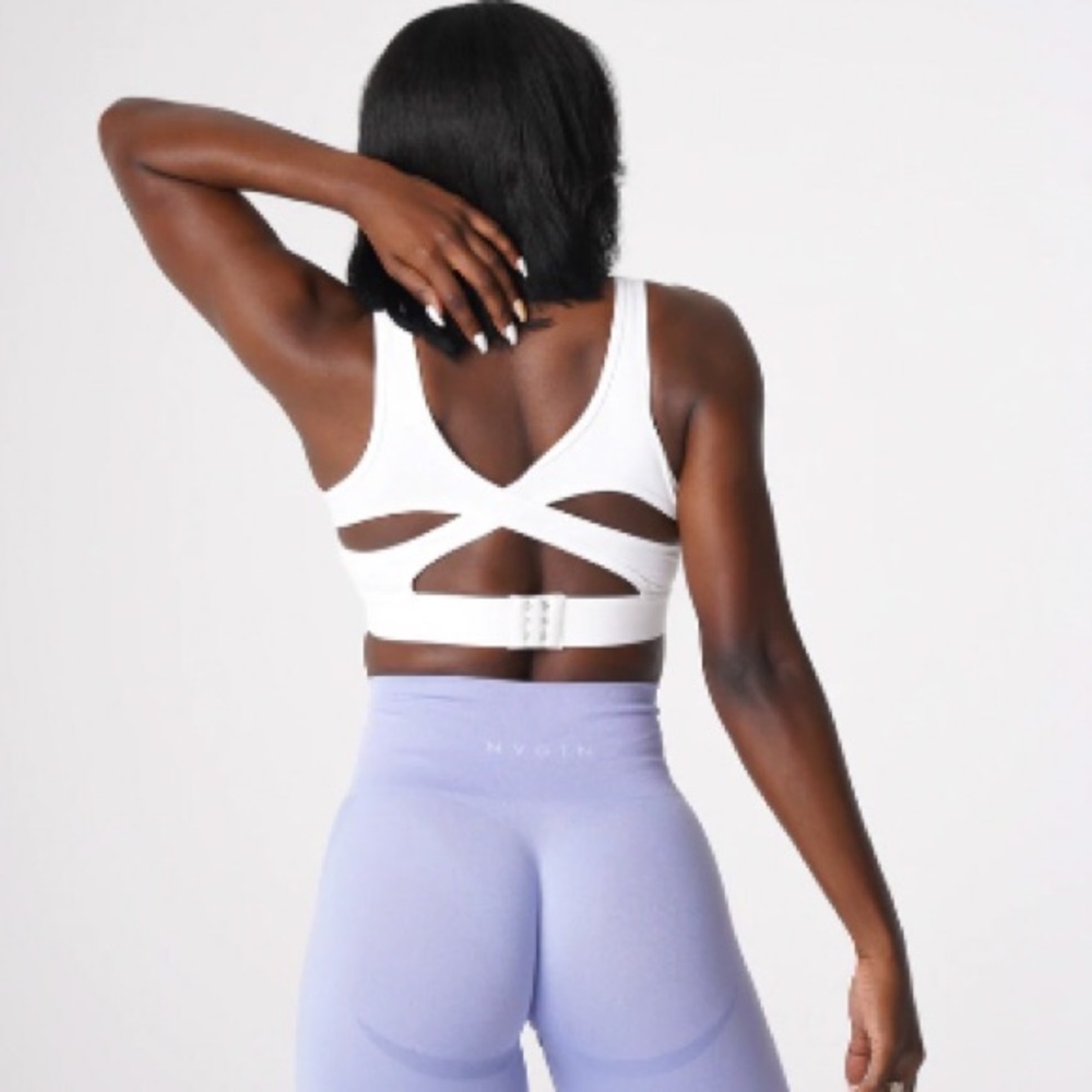 NVGTN white allure bra